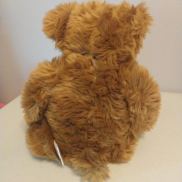 Vintage Centennial Build A Bear Brown Furry Plush Stuffie Medallion 2001 BAB 18" - Picture 6 of 16